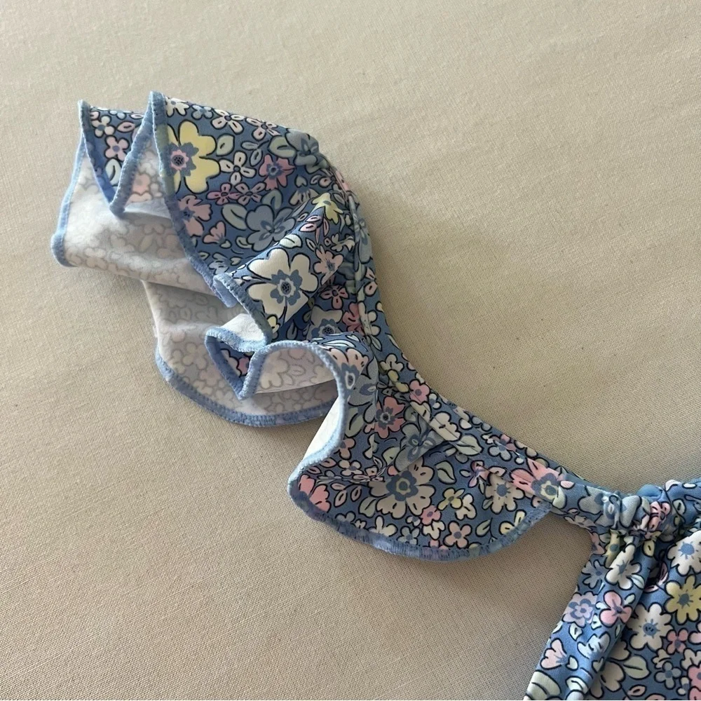 Frankie's Bikinis Birdie Top in Springtime